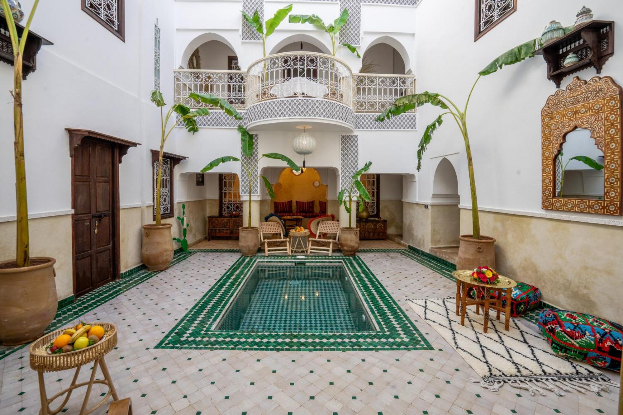 Hotel Riad Boutouil & Spa Marrakesch Exterior foto