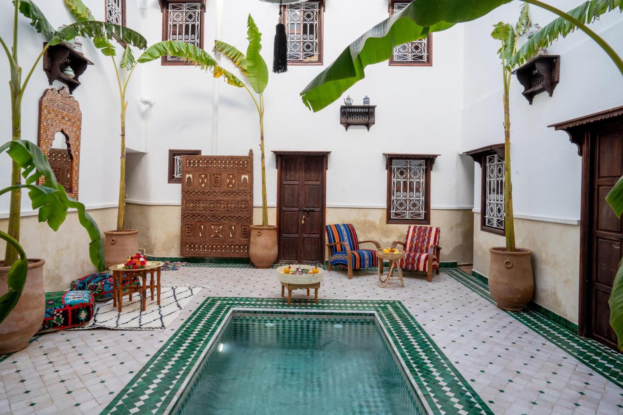 Hotel Riad Boutouil & Spa Marrakesch Exterior foto